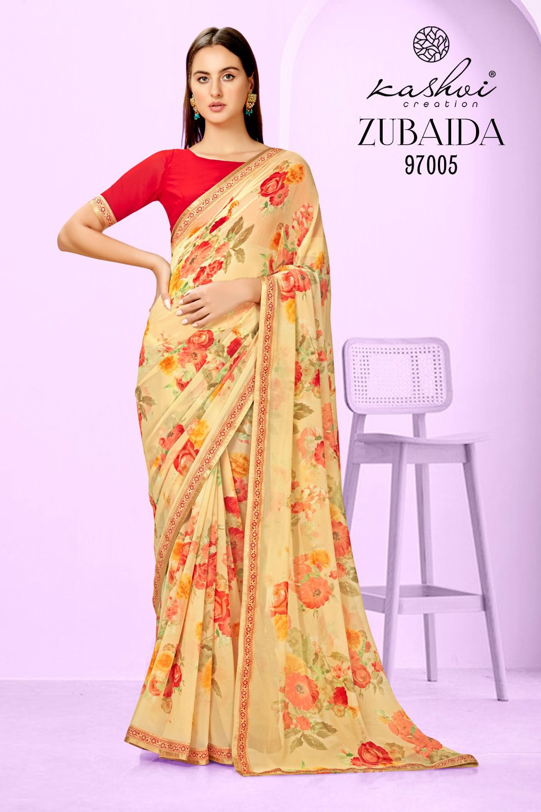 Kashvi Zubaida By Lt Fabric Georgette Sarees Catalog